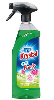 Krystal olejový osvěžovač 750ml zelený | Čistící, dezinf.prostř., dezodoranty - Osvěžovač vzduchu - Spreje a pumpičky